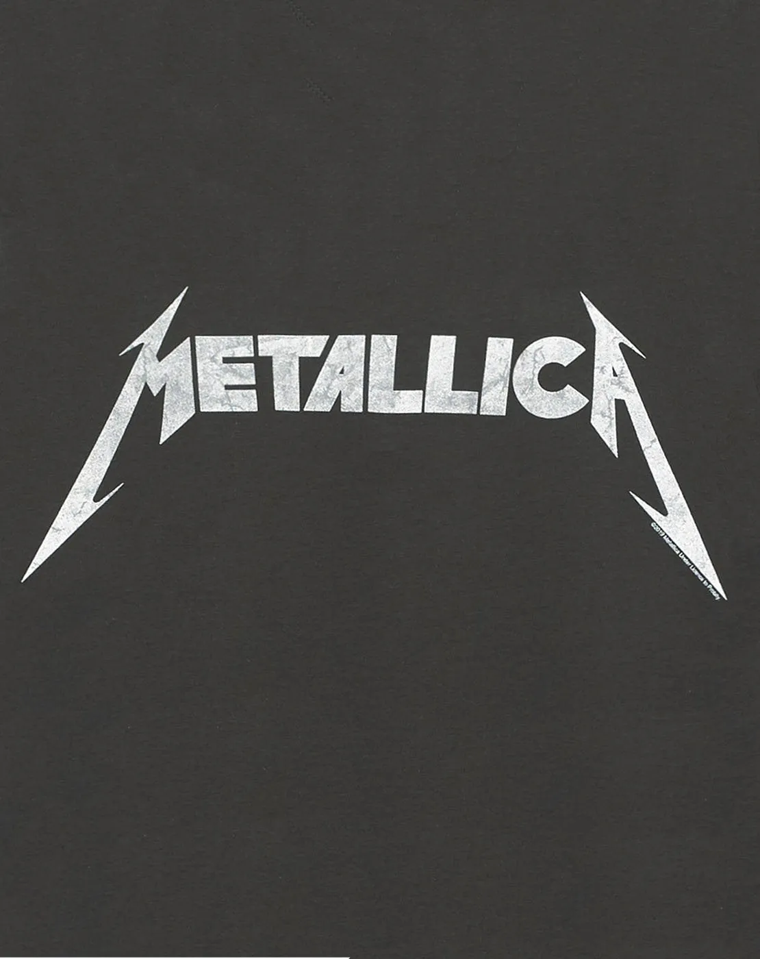 Amplified Metallica Logo Womens T-Shirt