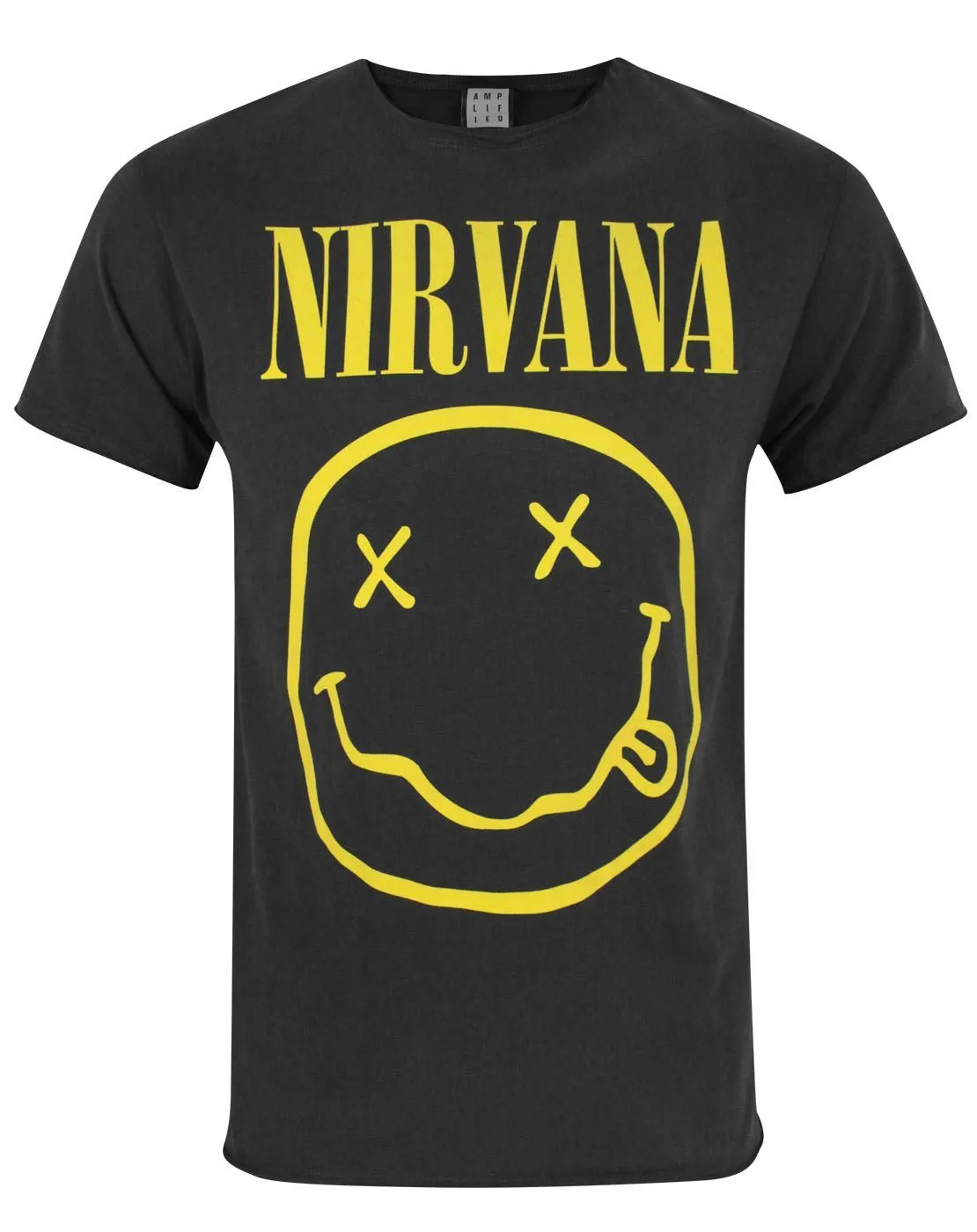 Amplified Nirvana Smiley Men's T-Shirt