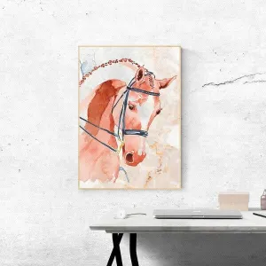 Art: Marble - Competition Chestnut | Art Print, Wall Art, Horse, Equine, Dressage