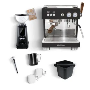 Ascaso Baby T x AllGround Home Espresso Machine Kit - Black/Black