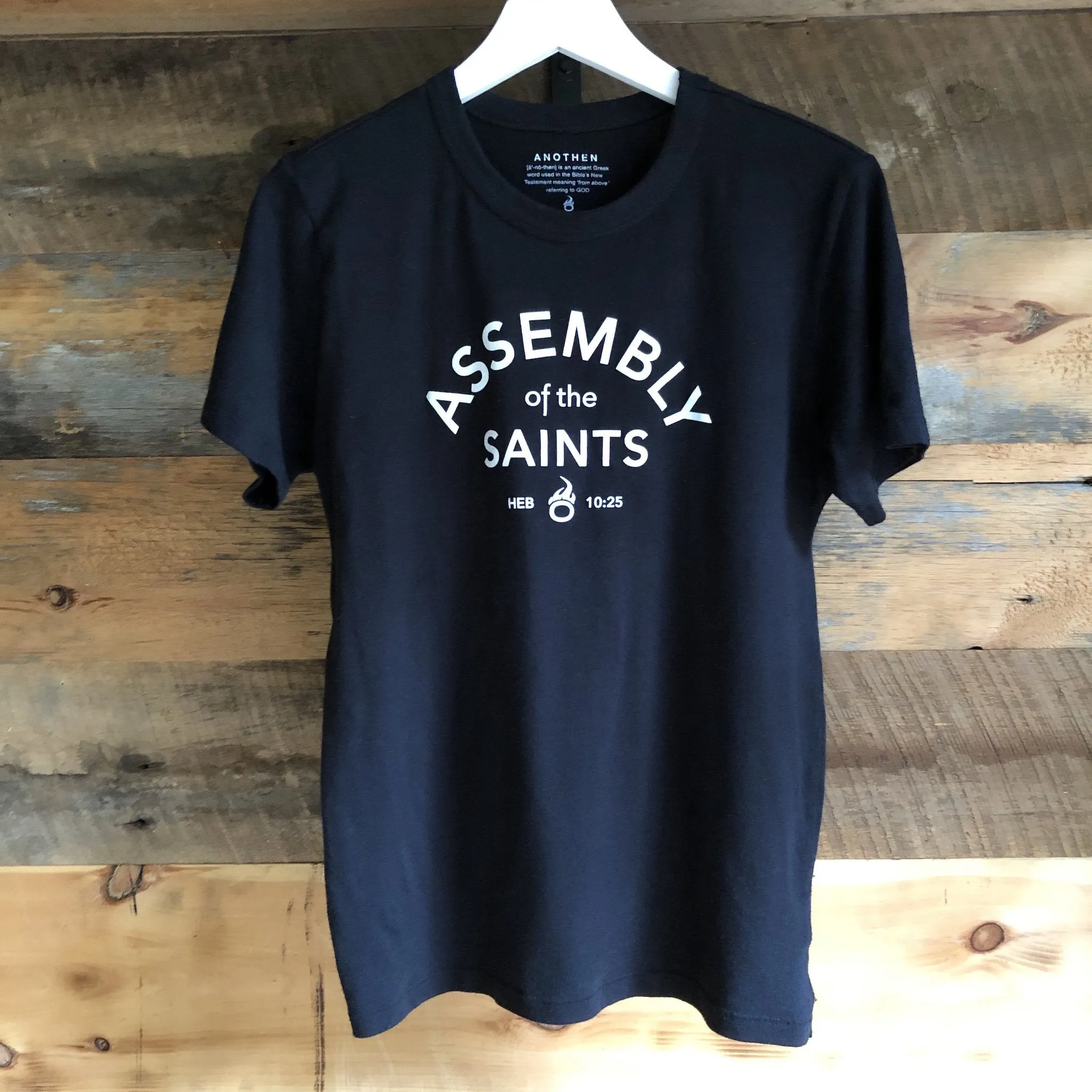 Assembly of The Saints  'Soft-Knit' Crew T-Shirt