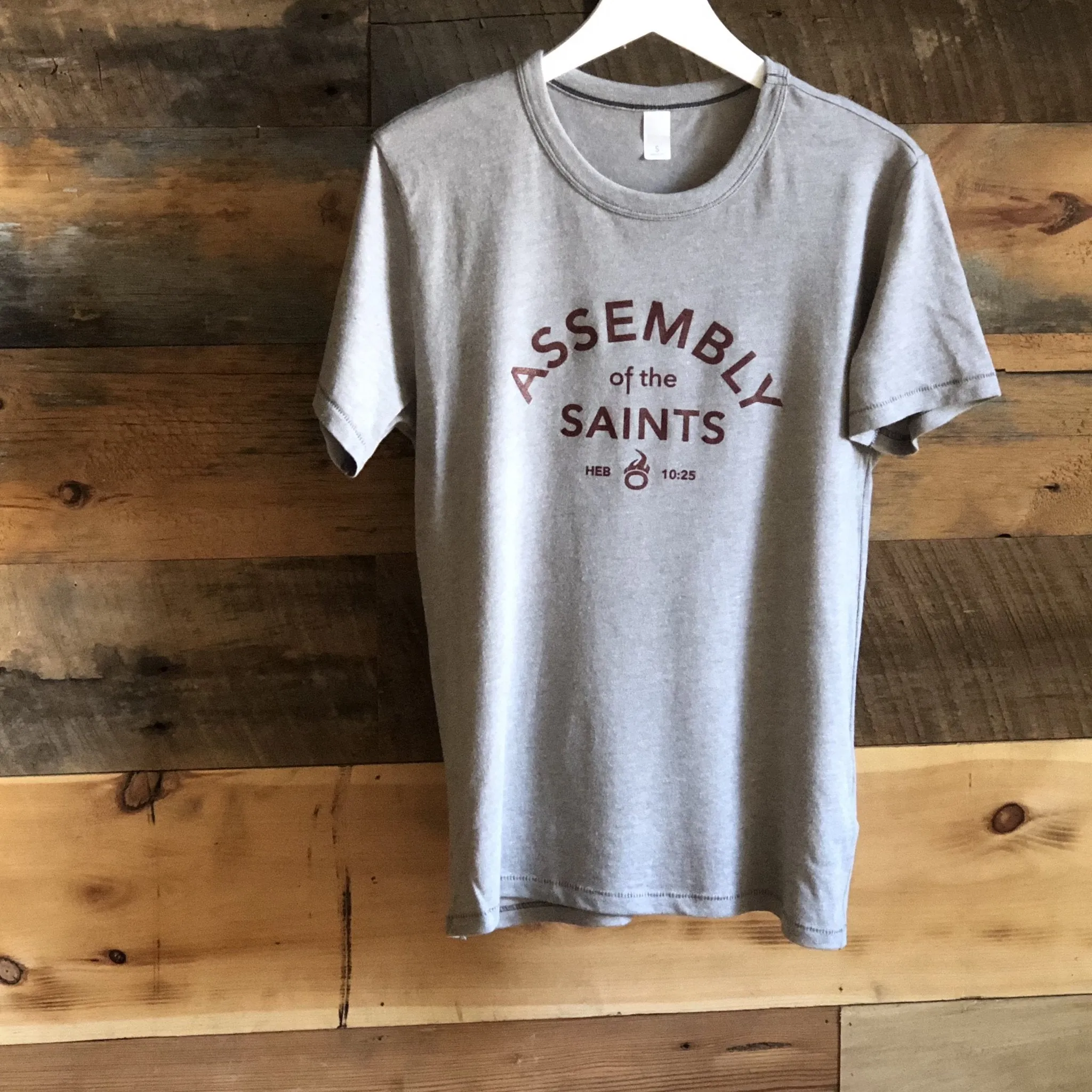 Assembly of The Saints  'Soft-Knit' Crew T-Shirt