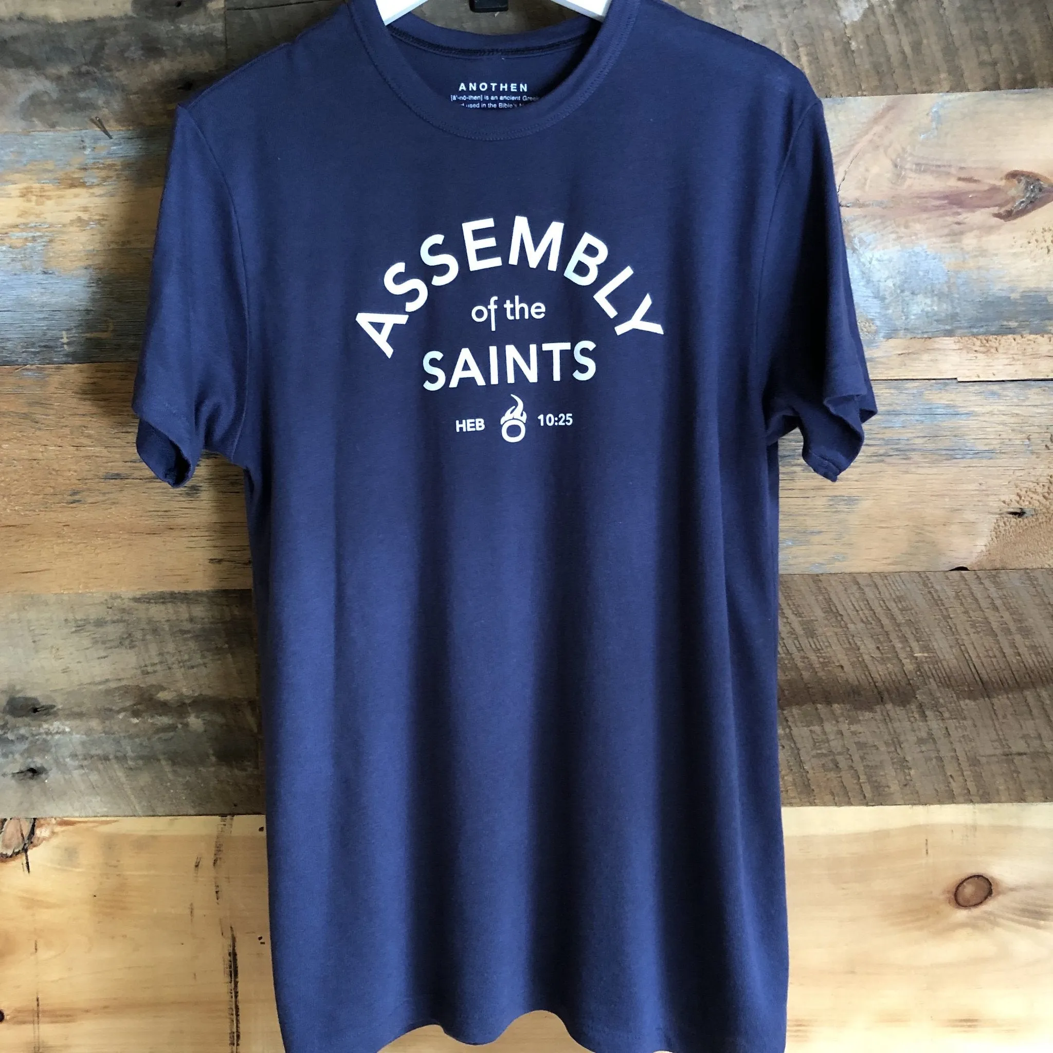 Assembly of The Saints  'Soft-Knit' Crew T-Shirt