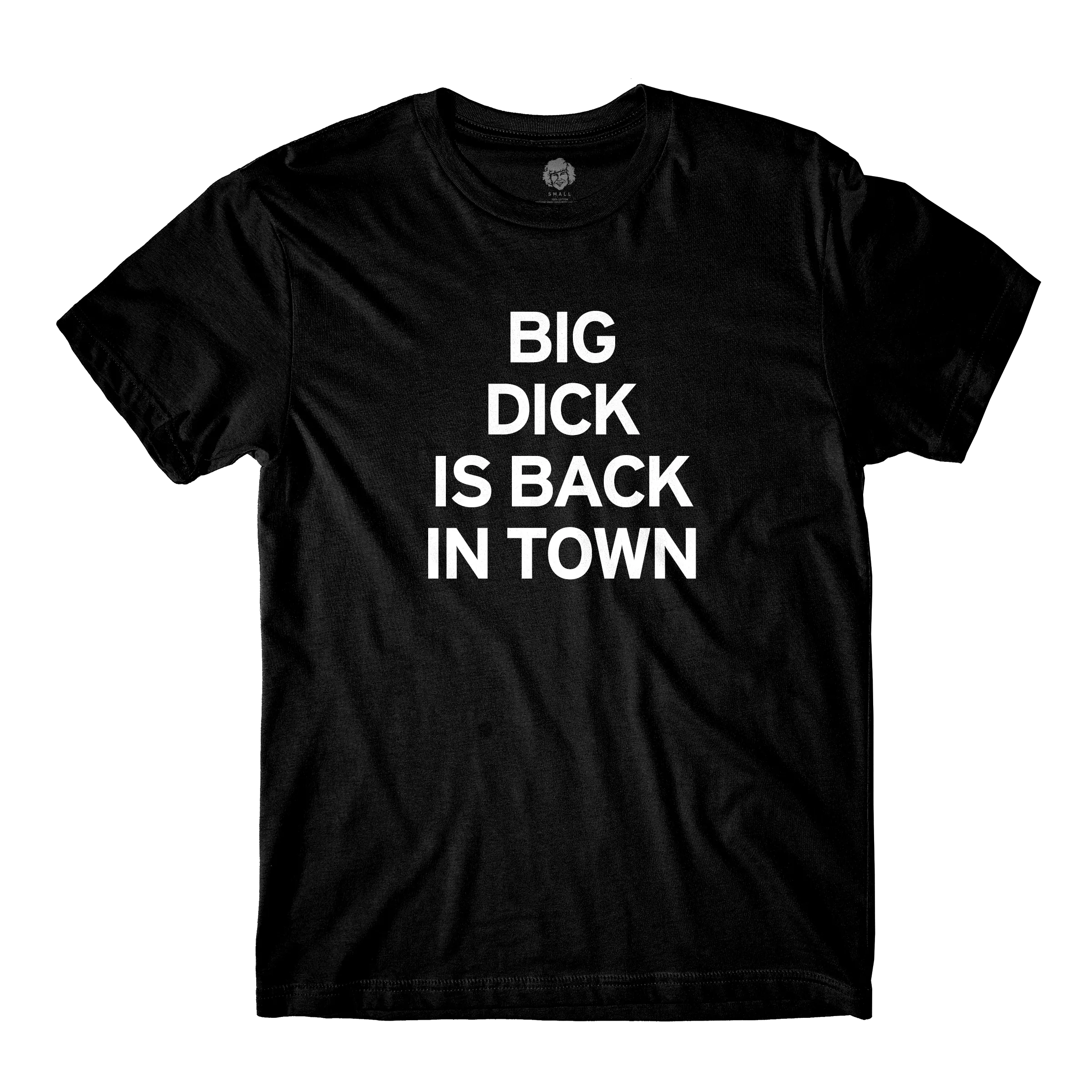 Back In Town Black Tee