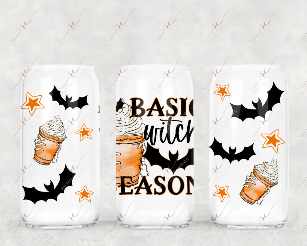 Basic witch season - Libbey/Beer can glass