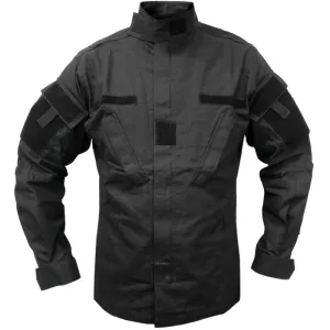 Black ACU Ripstop Combat Shirt