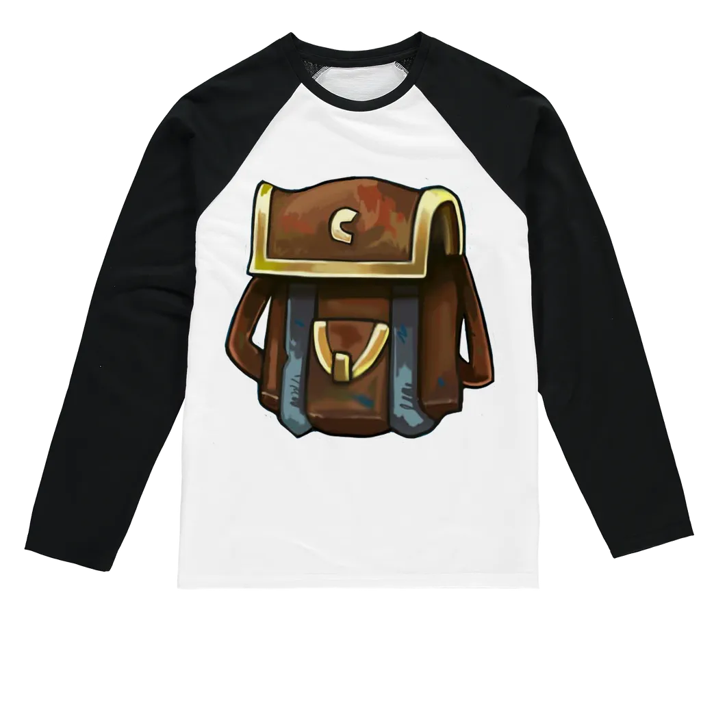 Brown Bag Sublimation Baseball Long Sleeve T-Shirt