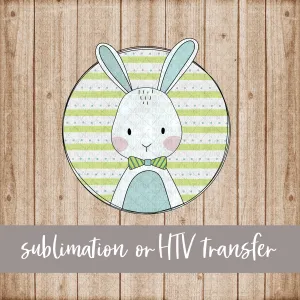 Bunny, Boy - Sublimation or HTV Transfer