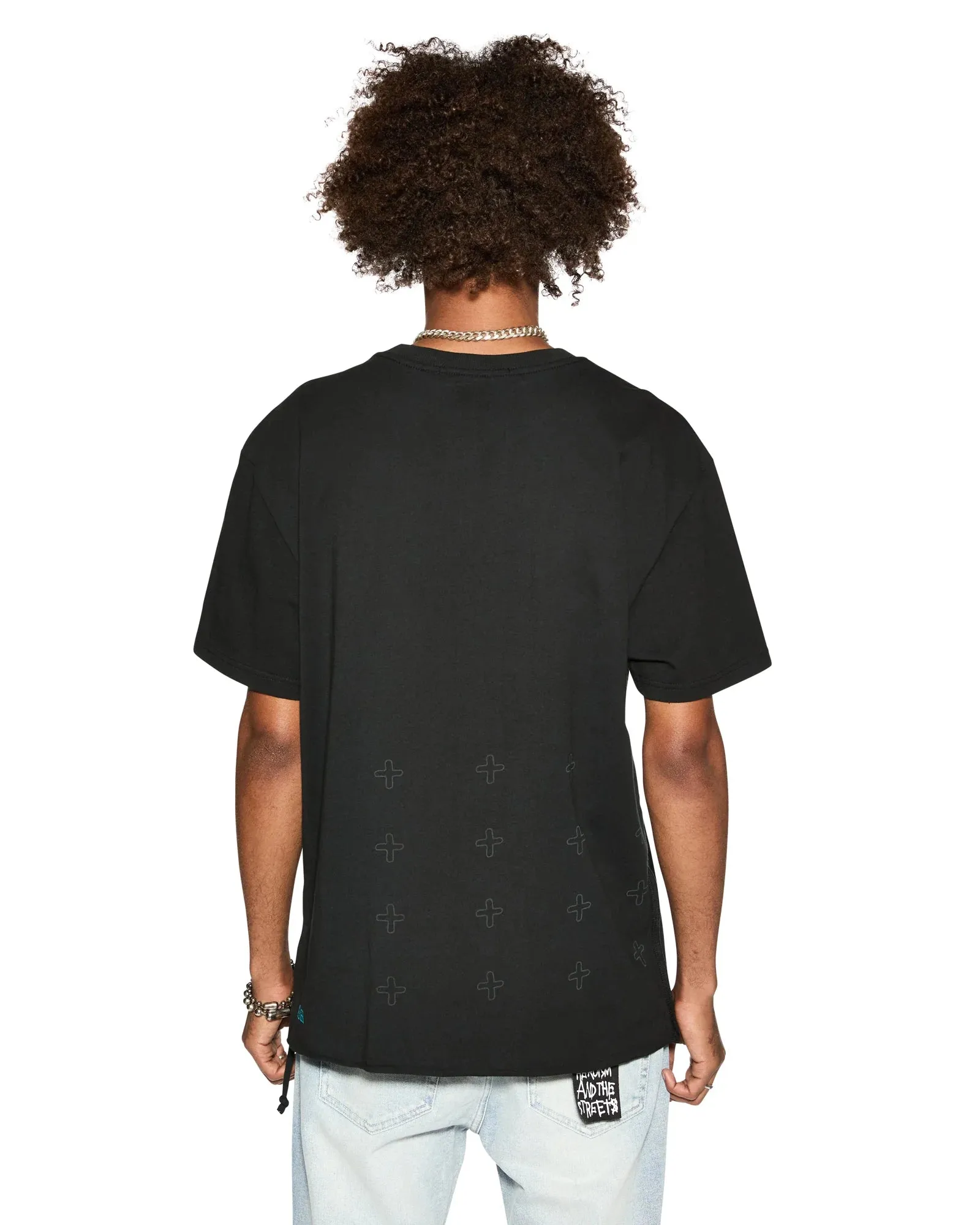 Burn Biggie Ss Tee (Jet Black) - MFA24TE008