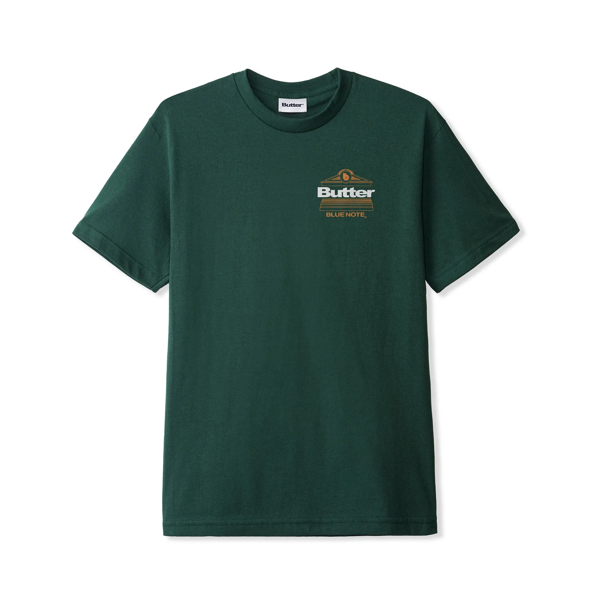 Butter Goods / Blue Note Jazz Messengers Tee Dark Forest