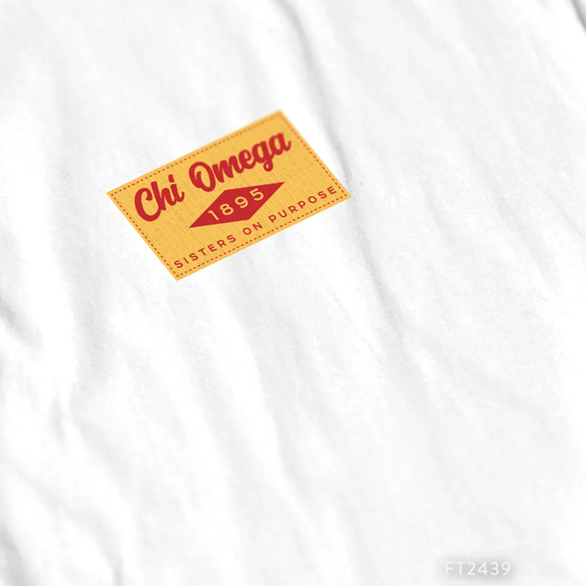 Chi Omega Patch PR T-Shirt or Tank Design