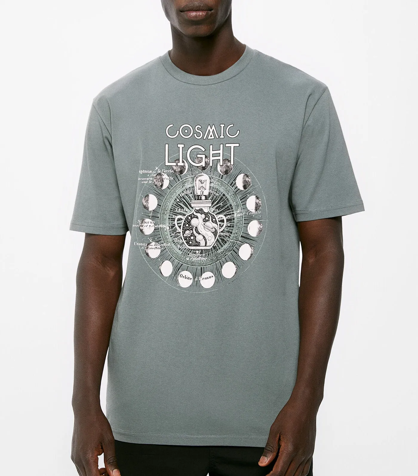 Cosmic T-Shirt Blue Gray