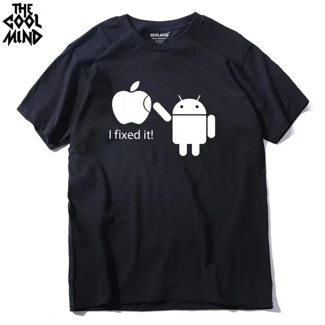 Cotton cool men funny casual short sleeve sport summer loose men'sT shirt