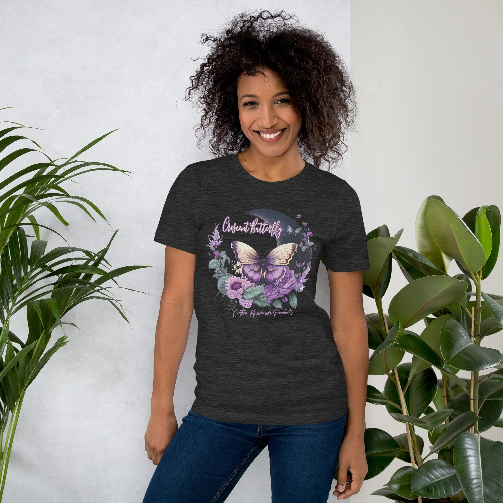 Crescent Butterfly Logo Unisex T-Shirt