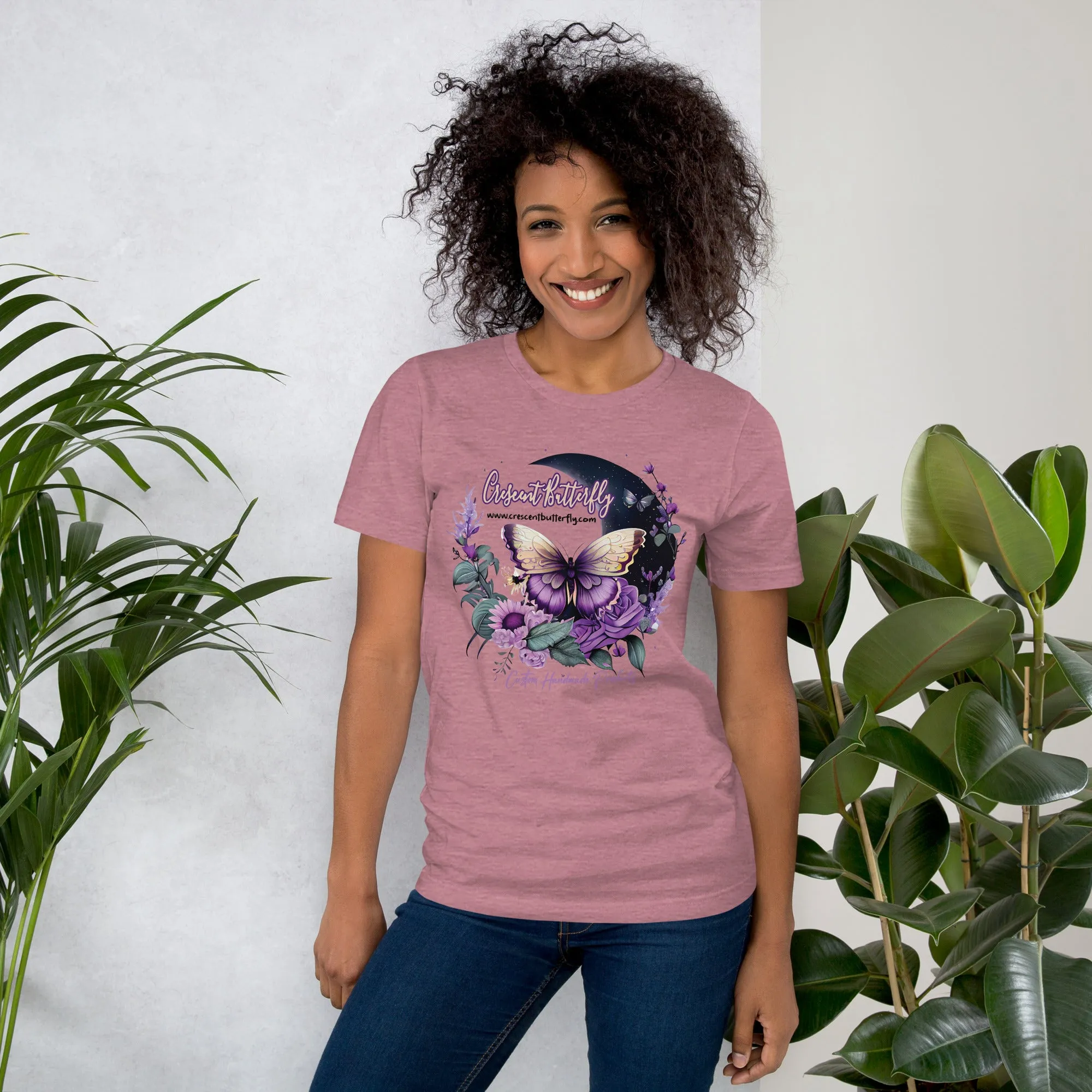 Crescent Butterfly Logo Unisex T-Shirt