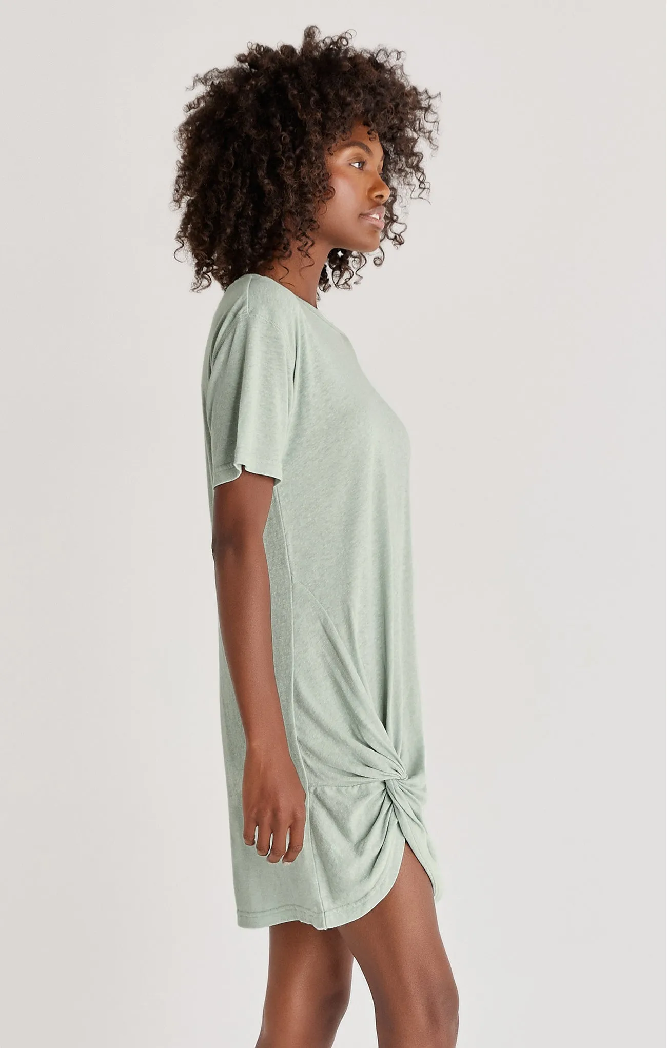 Denny Twist T-Shirt Dress