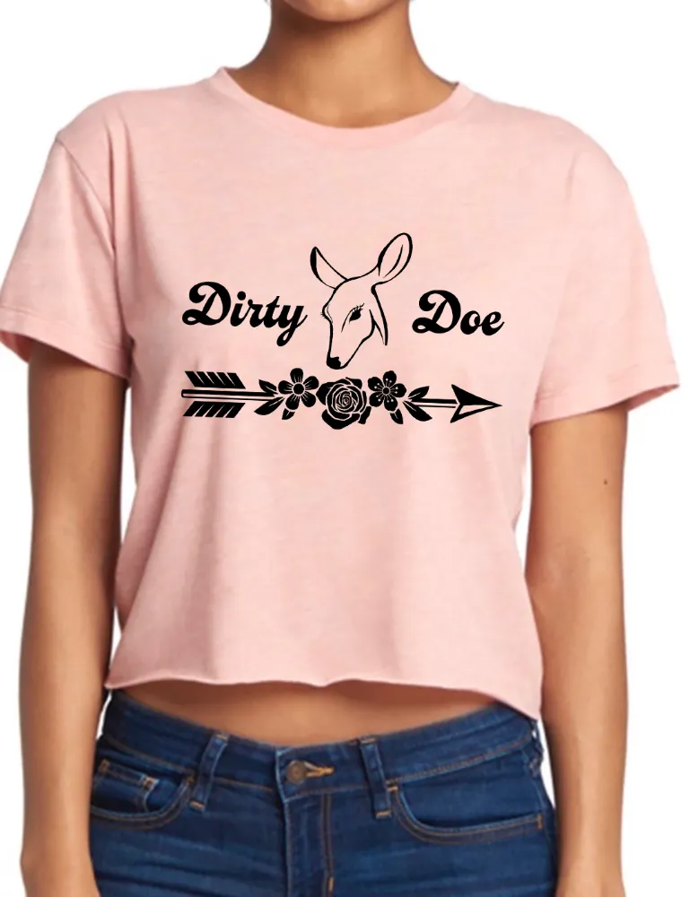 Dirty Doe  Follow Your Arrow Crop Top