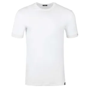 Dsquared2 Stand Out DSQ Logo T Shirt in White