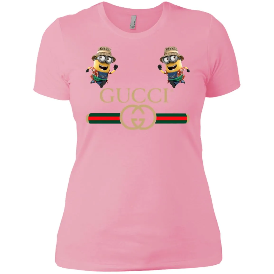 Gucci T-shirt Minion Funny Film T-shirt Women Cotton T-Shirt