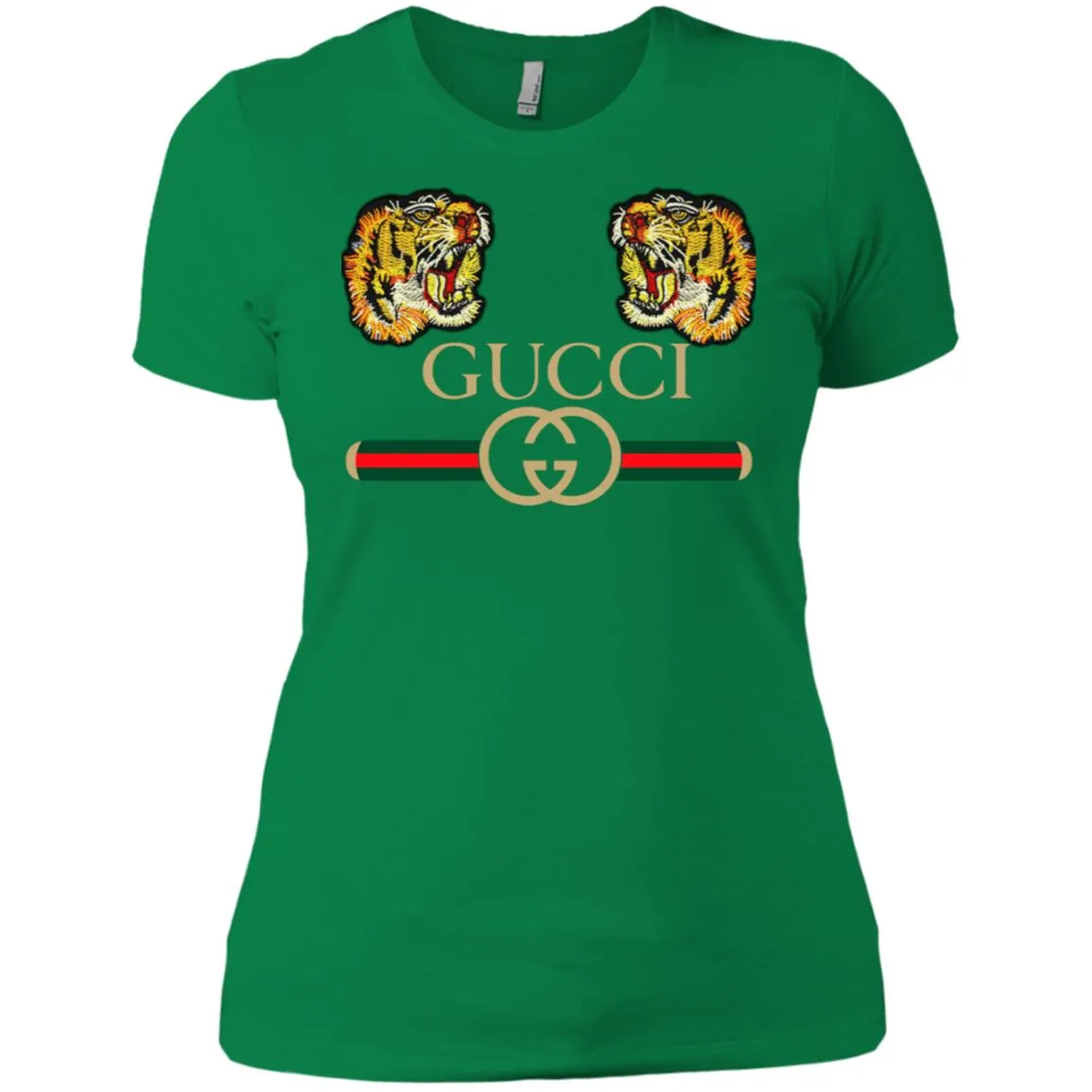 Gucci Tiger Love T-shirt Women Cotton T-Shirt