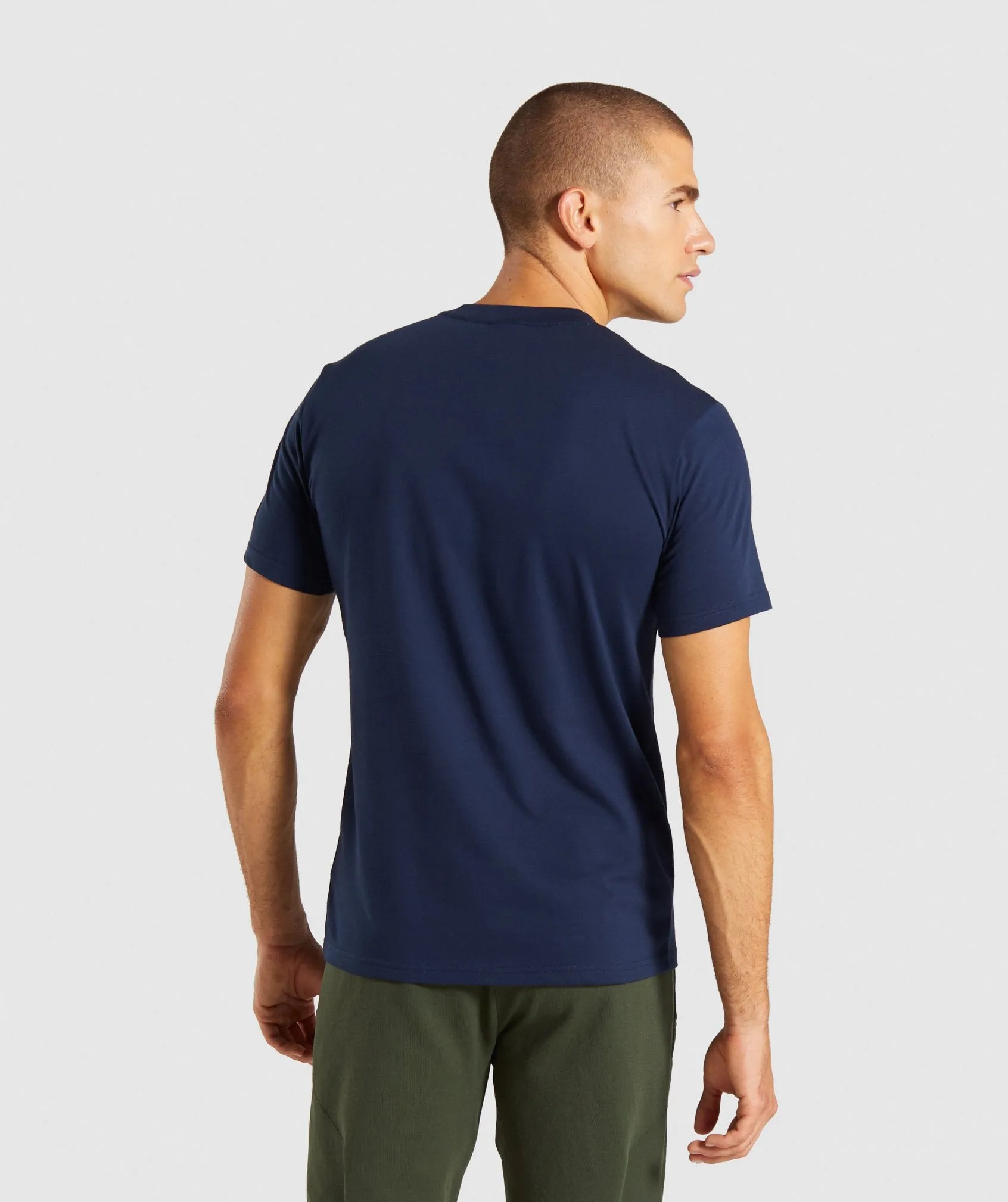 Gymshark Tonal T-Shirt - Dark Blue