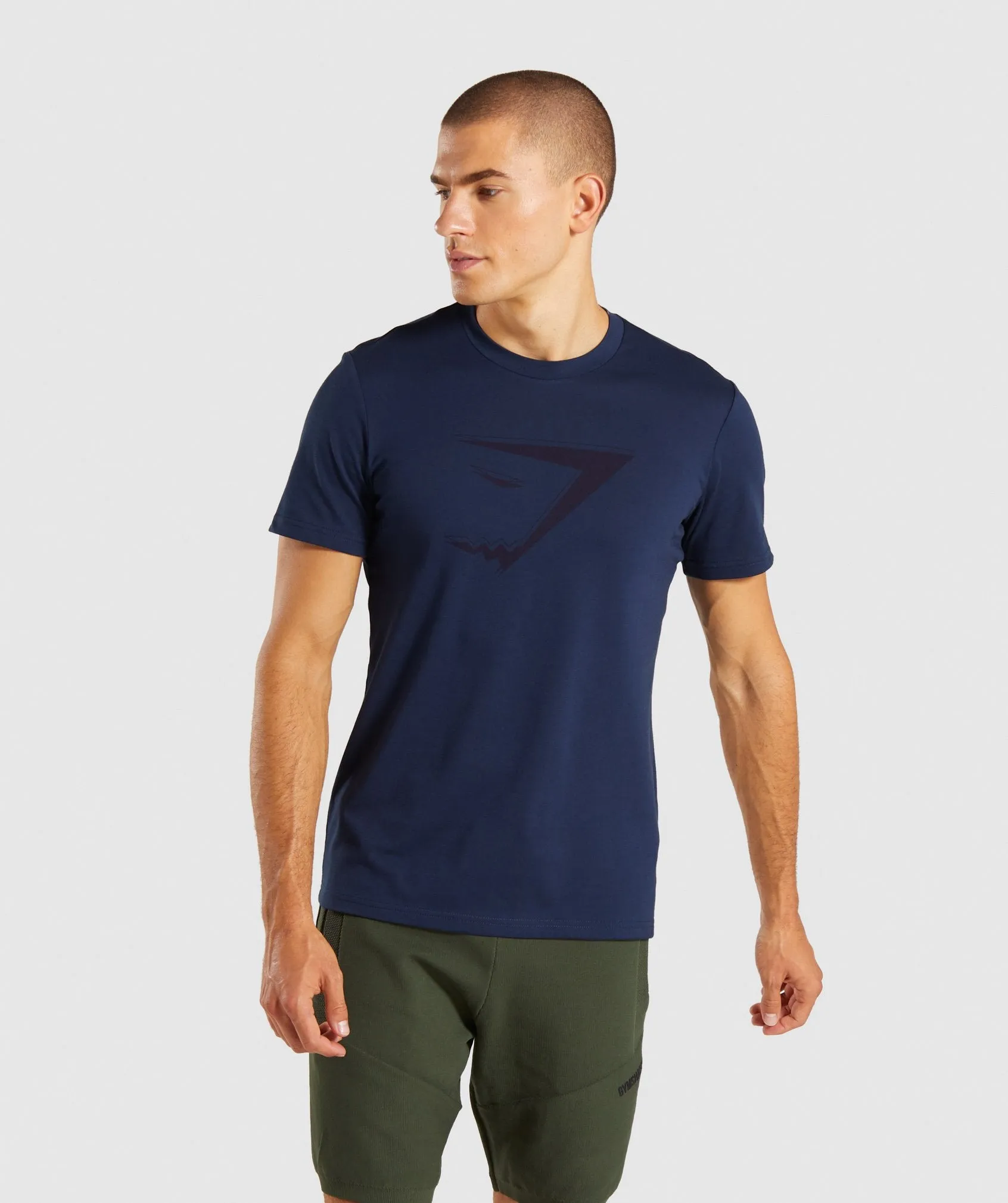 Gymshark Tonal T-Shirt - Dark Blue