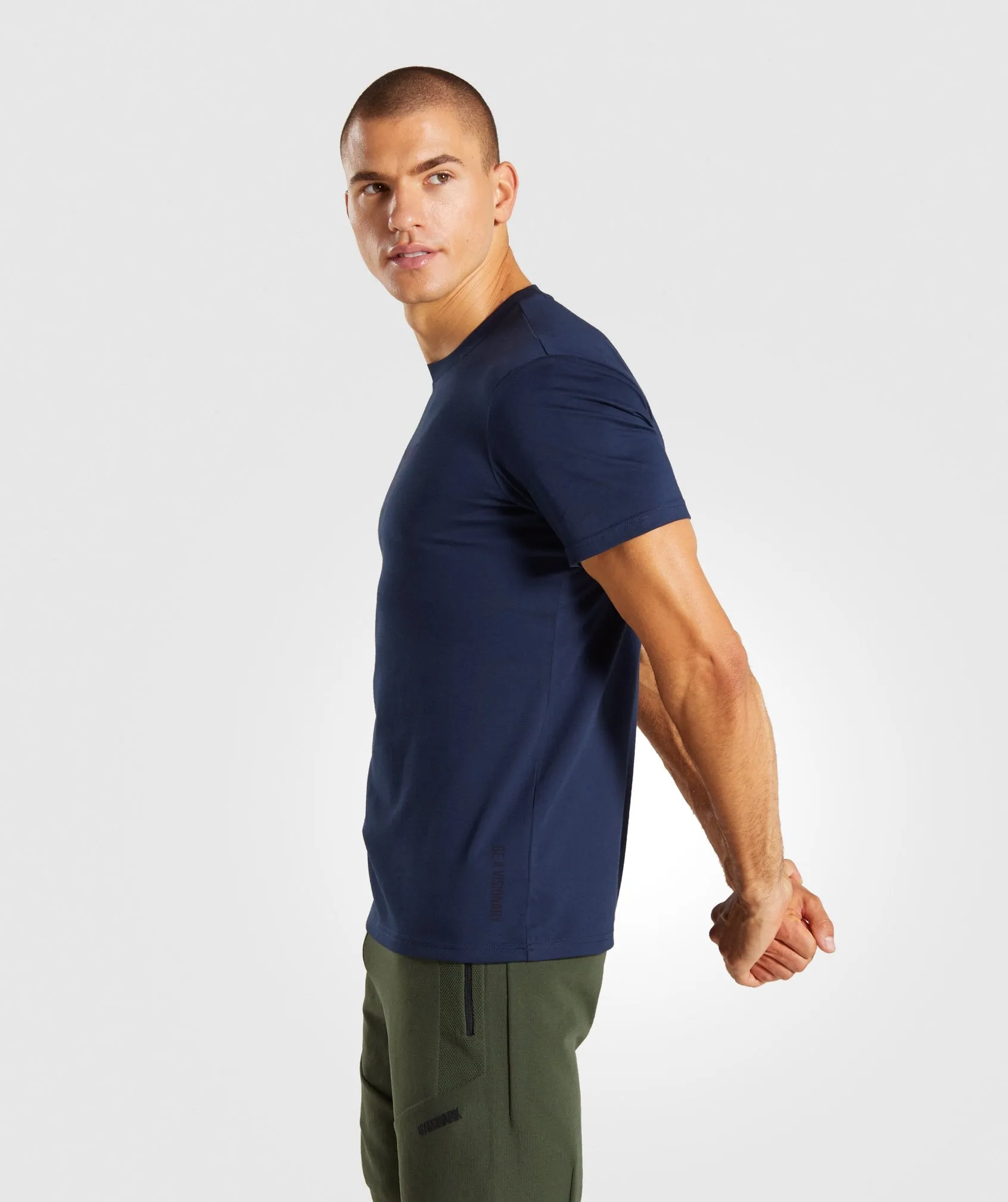 Gymshark Tonal T-Shirt - Dark Blue