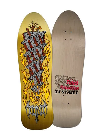 H-STREET MAGNUSSON "GOING TO HELL" 9.75" OG SKATEBOARD DECK