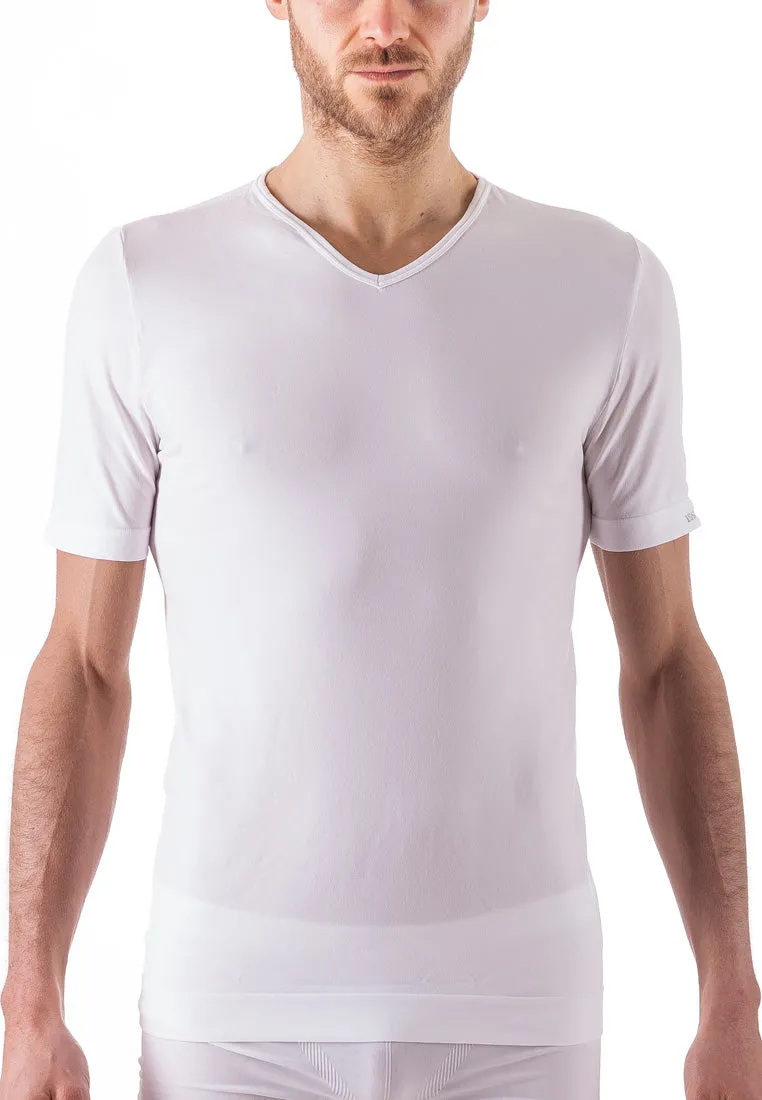 ISSIMO Seamless Mens V-Neck T-Shirt