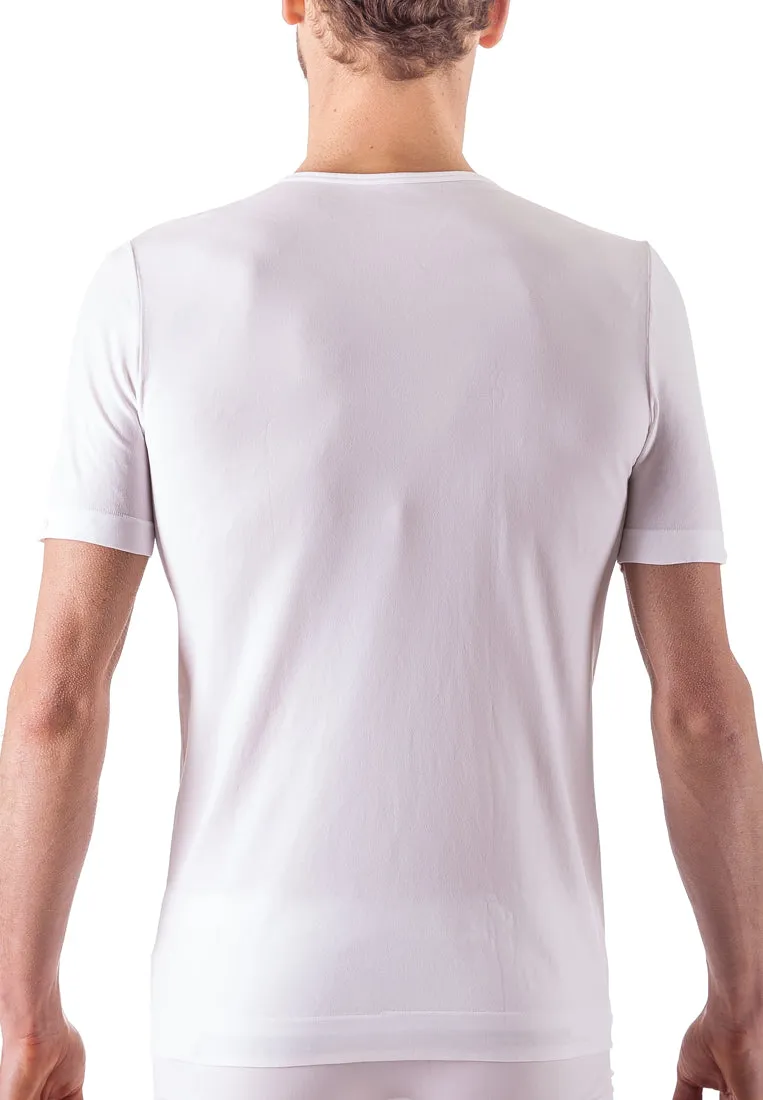 ISSIMO Seamless Mens V-Neck T-Shirt