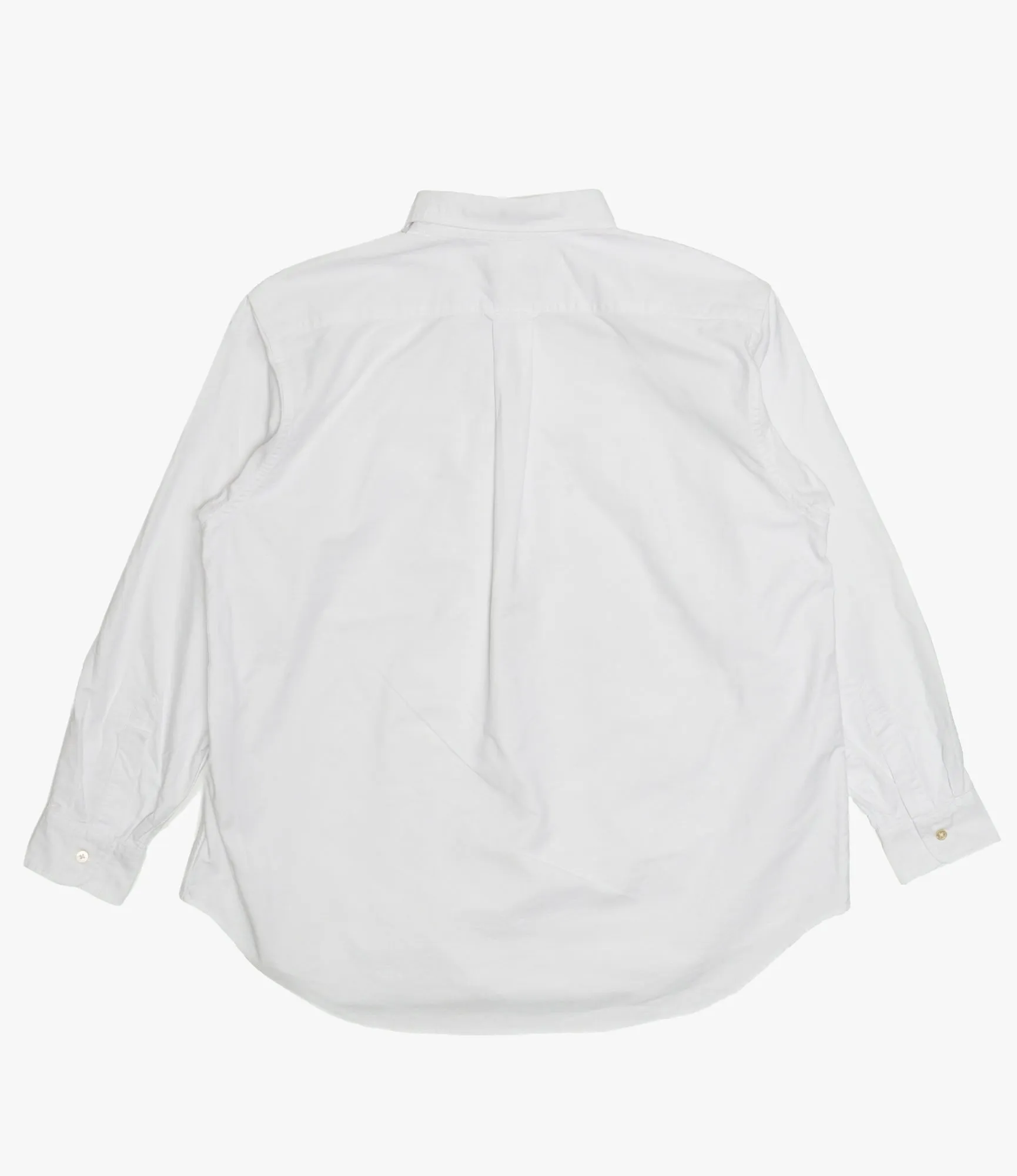 Ivy Shirt – White Cotton Oxford