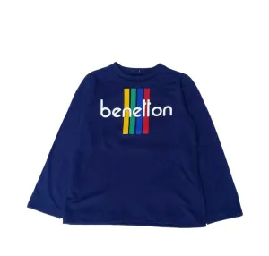 Kids Autumn Long Sleeves Tshirt - Dark Blue 2