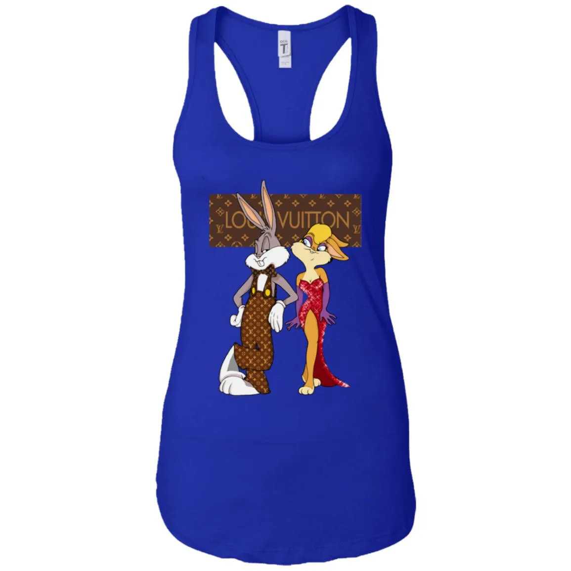 Louis Vuitton Rabbit Love Family T-shirt Women Tank Top