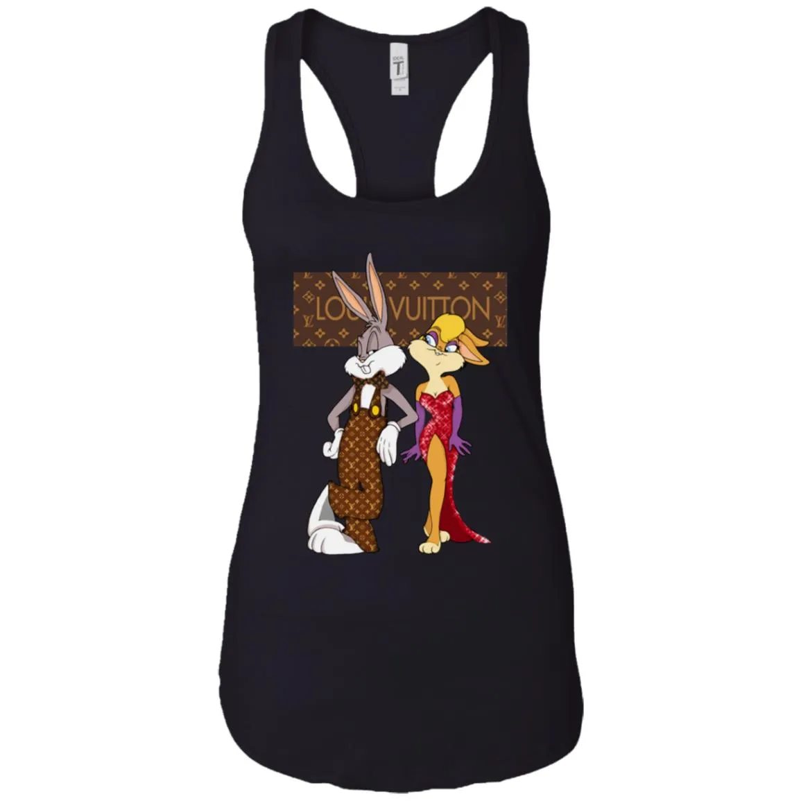 Louis Vuitton Rabbit Love Family T-shirt Women Tank Top