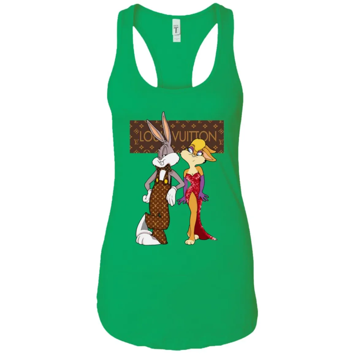 Louis Vuitton Rabbit Love Family T-shirt Women Tank Top