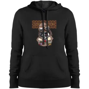 Louis Vuitton T-shirt Style Dogs T-shirt Women Hooded Sweatshirt