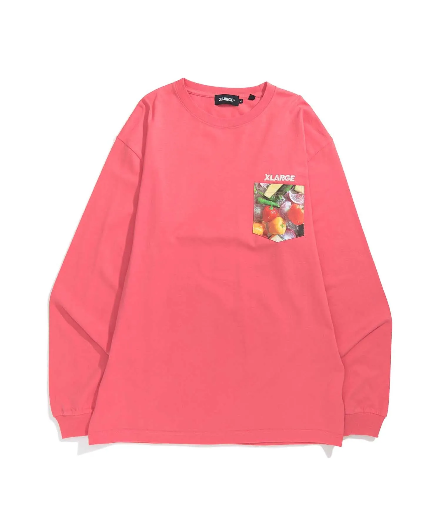 L/S INGREDIENTS SLANTED OG POCKET TEE