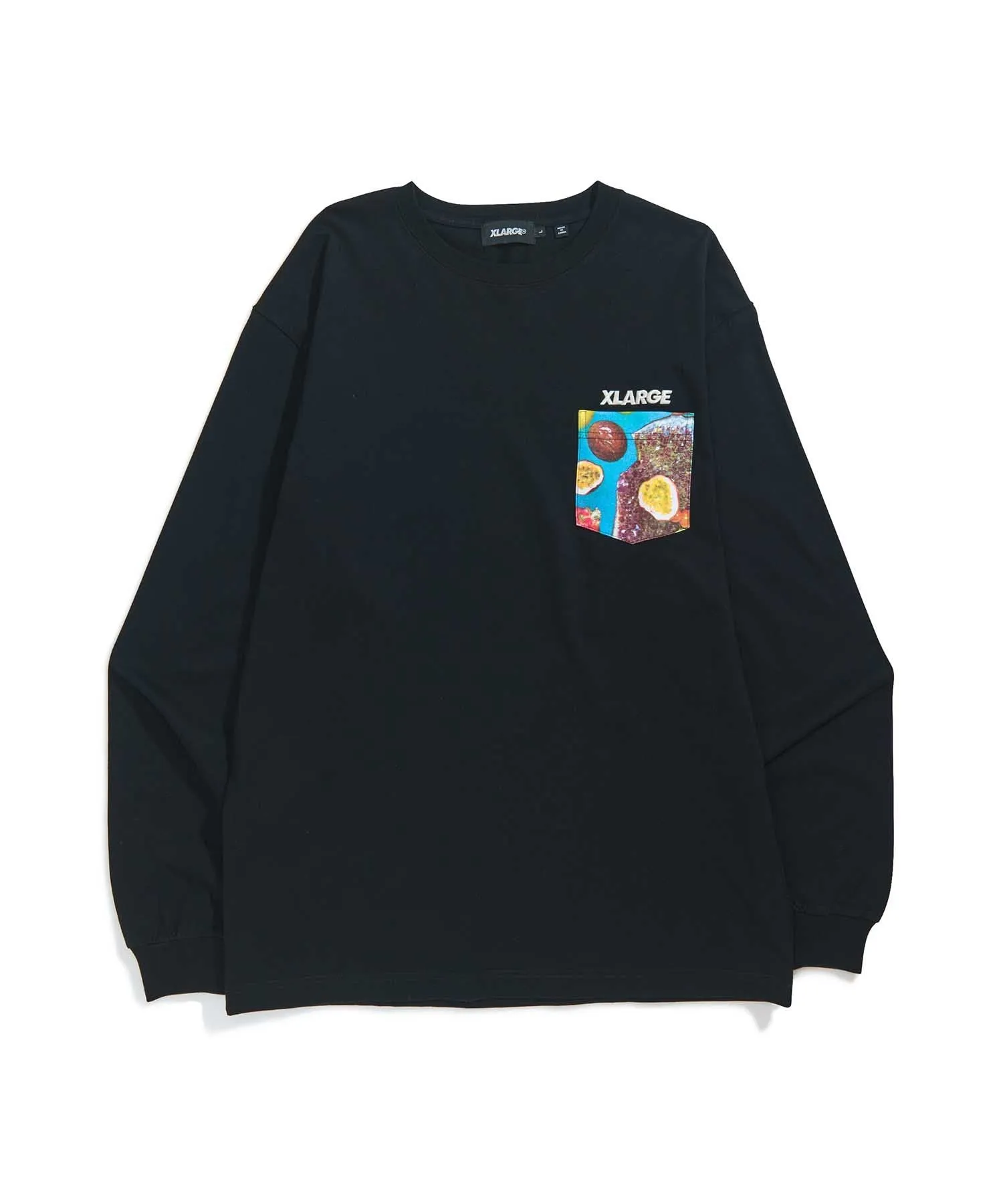 L/S INGREDIENTS SLANTED OG POCKET TEE