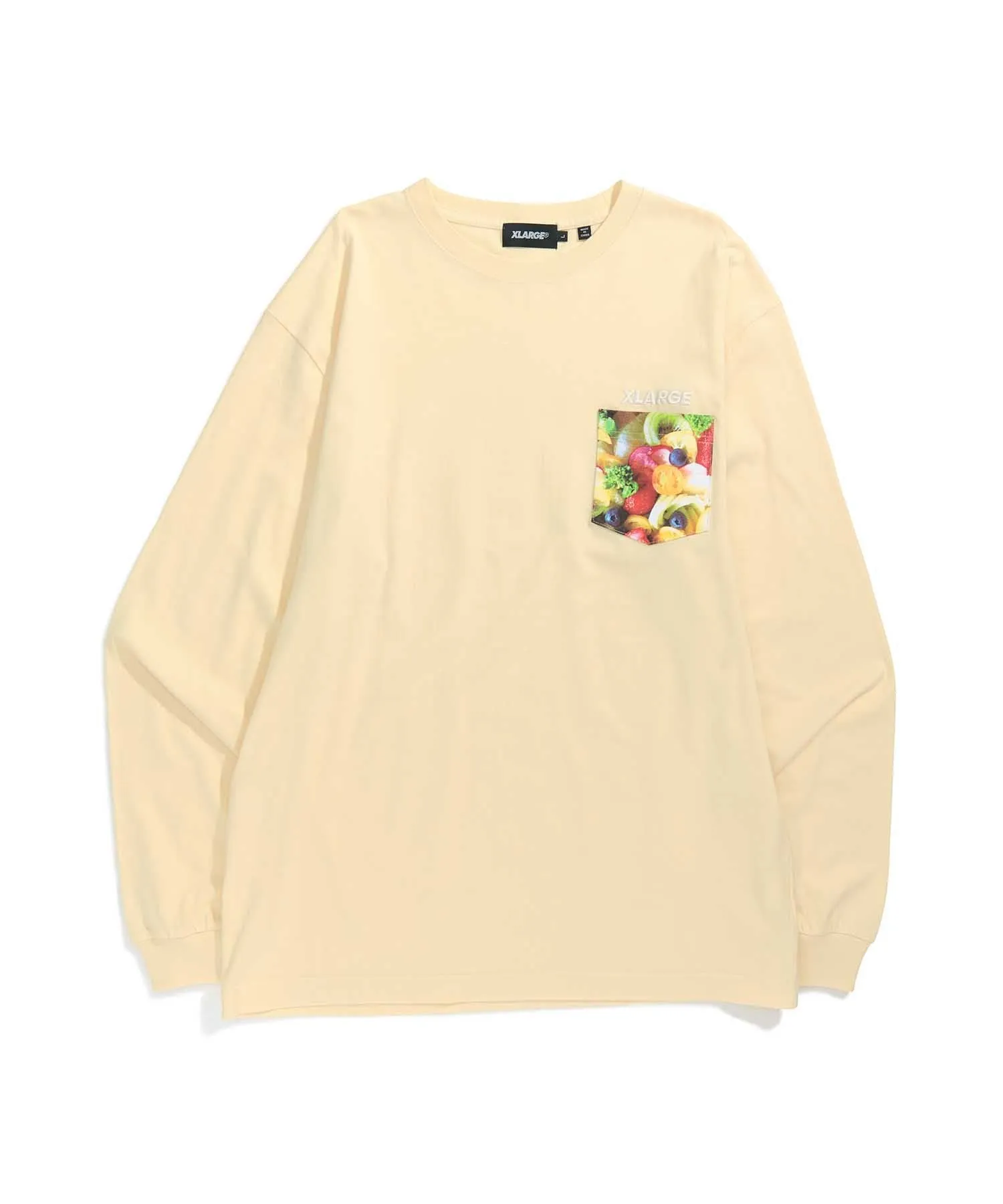 L/S INGREDIENTS SLANTED OG POCKET TEE