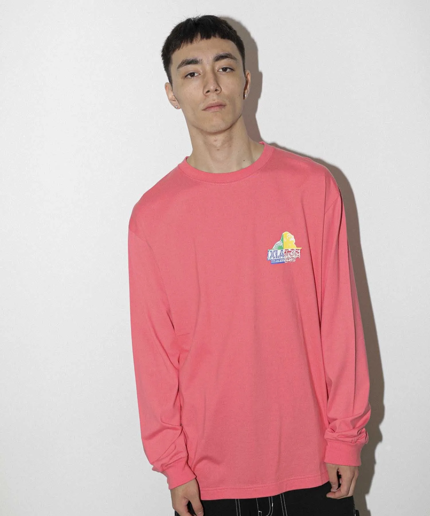 L/S PAISLEY SLANTED OG TEE