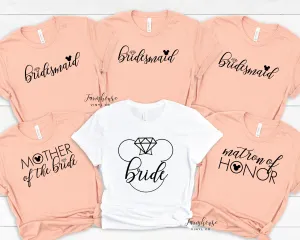 Magical Bridal Party Shirt Collection