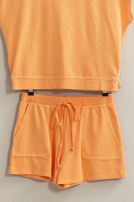 Matching Top and Shorts Set