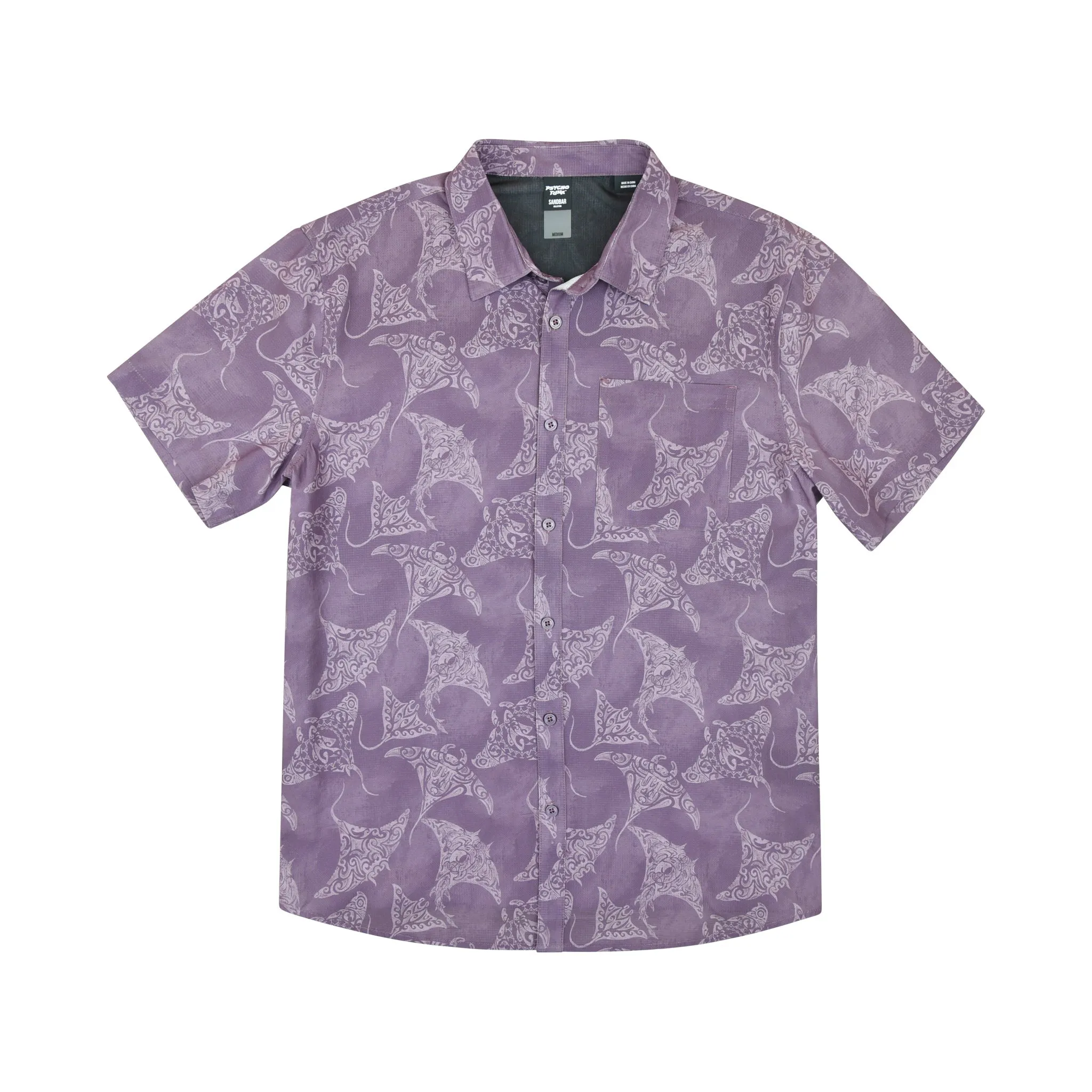 Men's Baja Short Sleeve Button Up Shirt