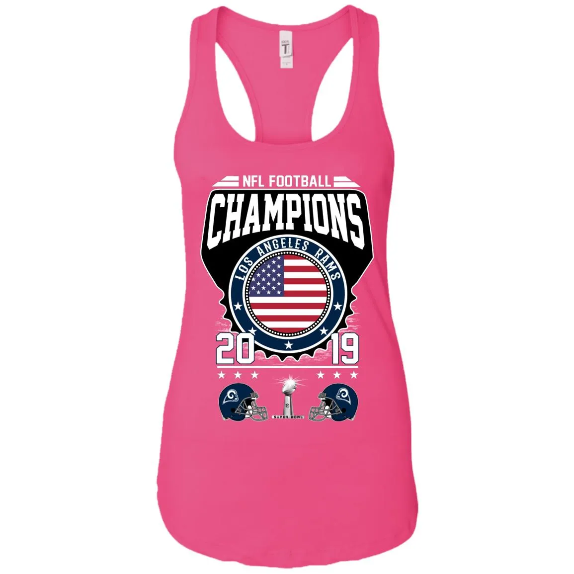 Nfl – Football Champions Los Angeles Rams Super Bowl 2019 Women Tank Top