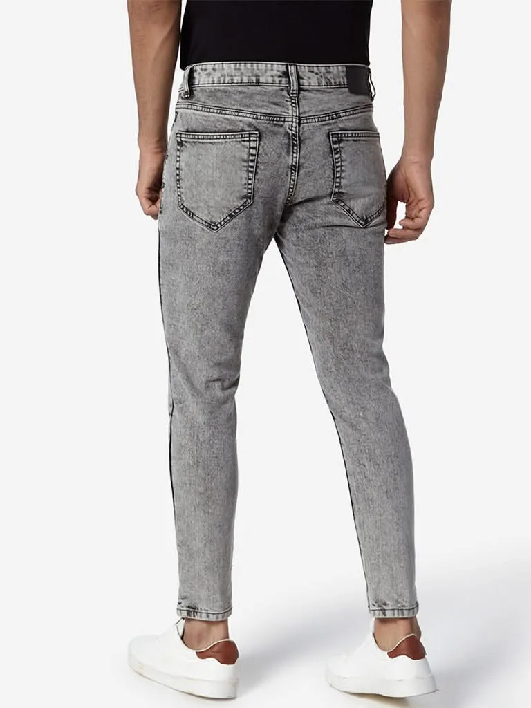 Nuon Charcoal Slim - Fit Mid - Rise Jeans