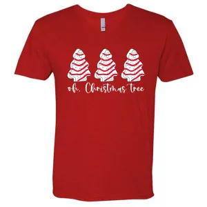 Oh Christmas Tree Cakes | V-Neck T-Shirts