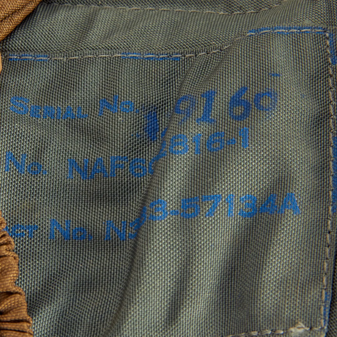 Original U.S. Cold War / Vietnam War 1959 Dated 28ft SP-2 Model Seat Pack Parachute with Harness by M. Steinthal & Co - With Canopy