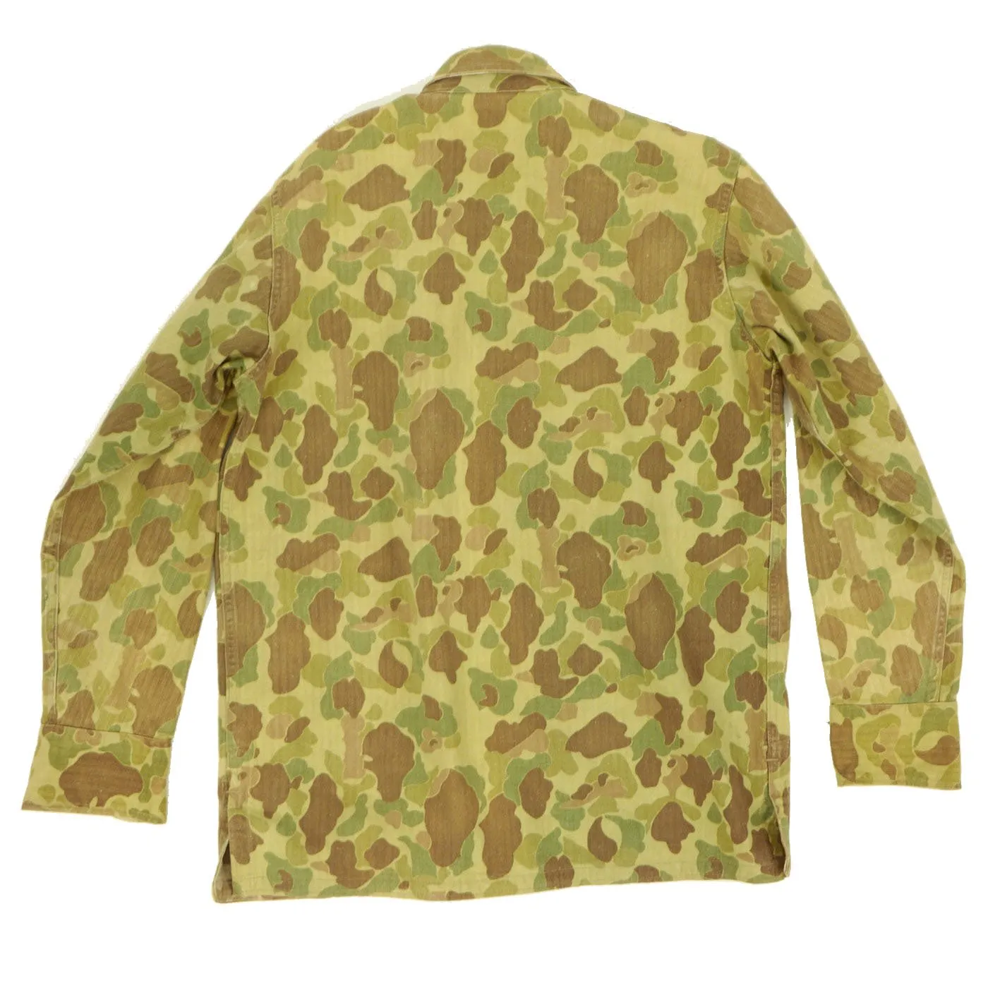 Original U.S. WWII USMC Paramarine Frogskin Reversible Camouflage 1st Pattern Jump Jacket - As Seen in Book