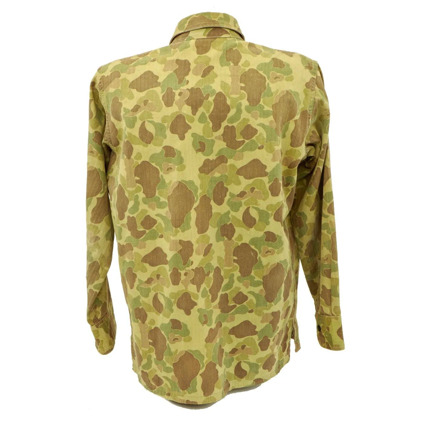 Original U.S. WWII USMC Paramarine Frogskin Reversible Camouflage 1st Pattern Jump Jacket - As Seen in Book