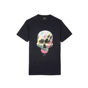 PAUL SMITH Tshirt Slim Fit Skull - Black